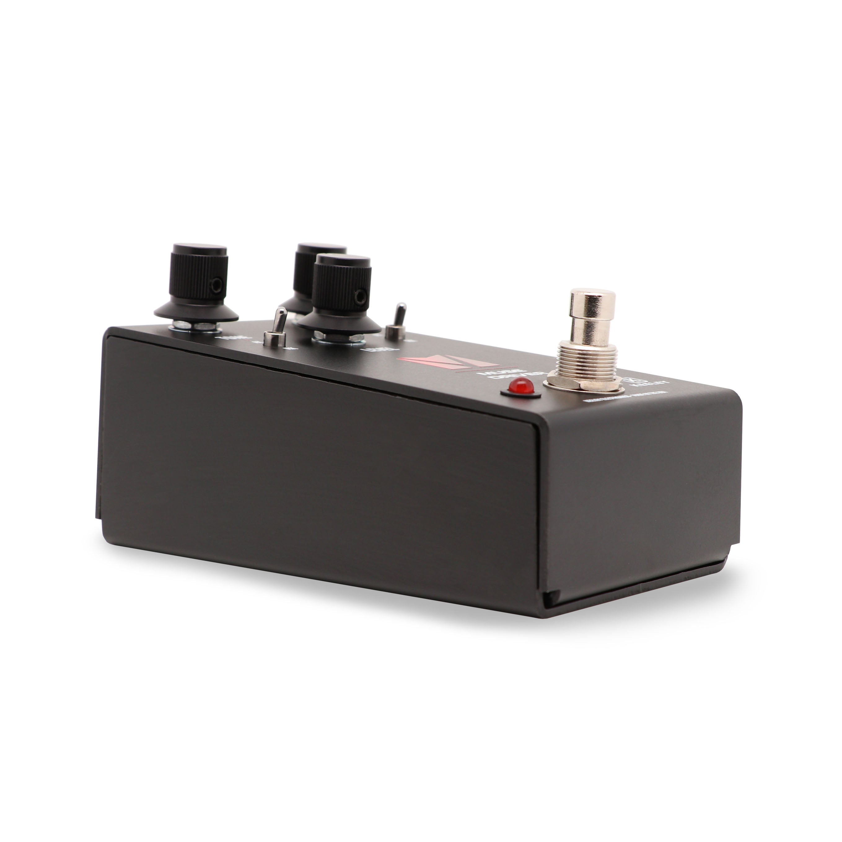 Keeley Muse Driver overdrive pedal — rear panel view