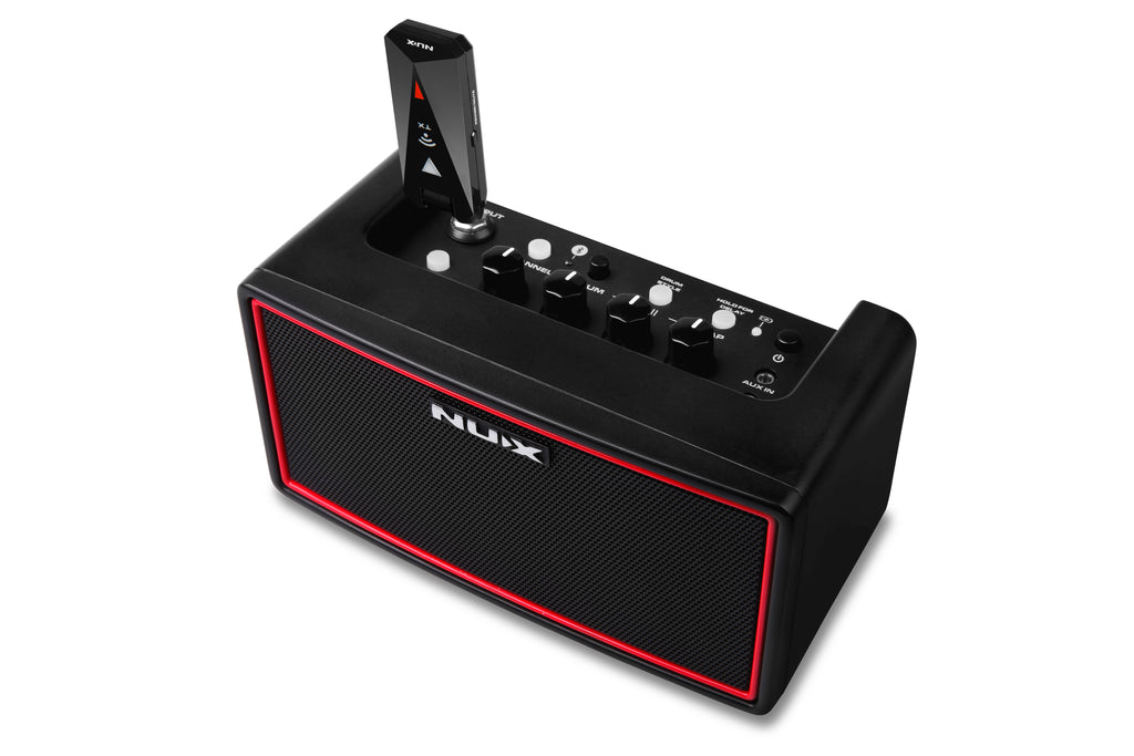 NUX Mighty Air wireless stereo amp — top control panel