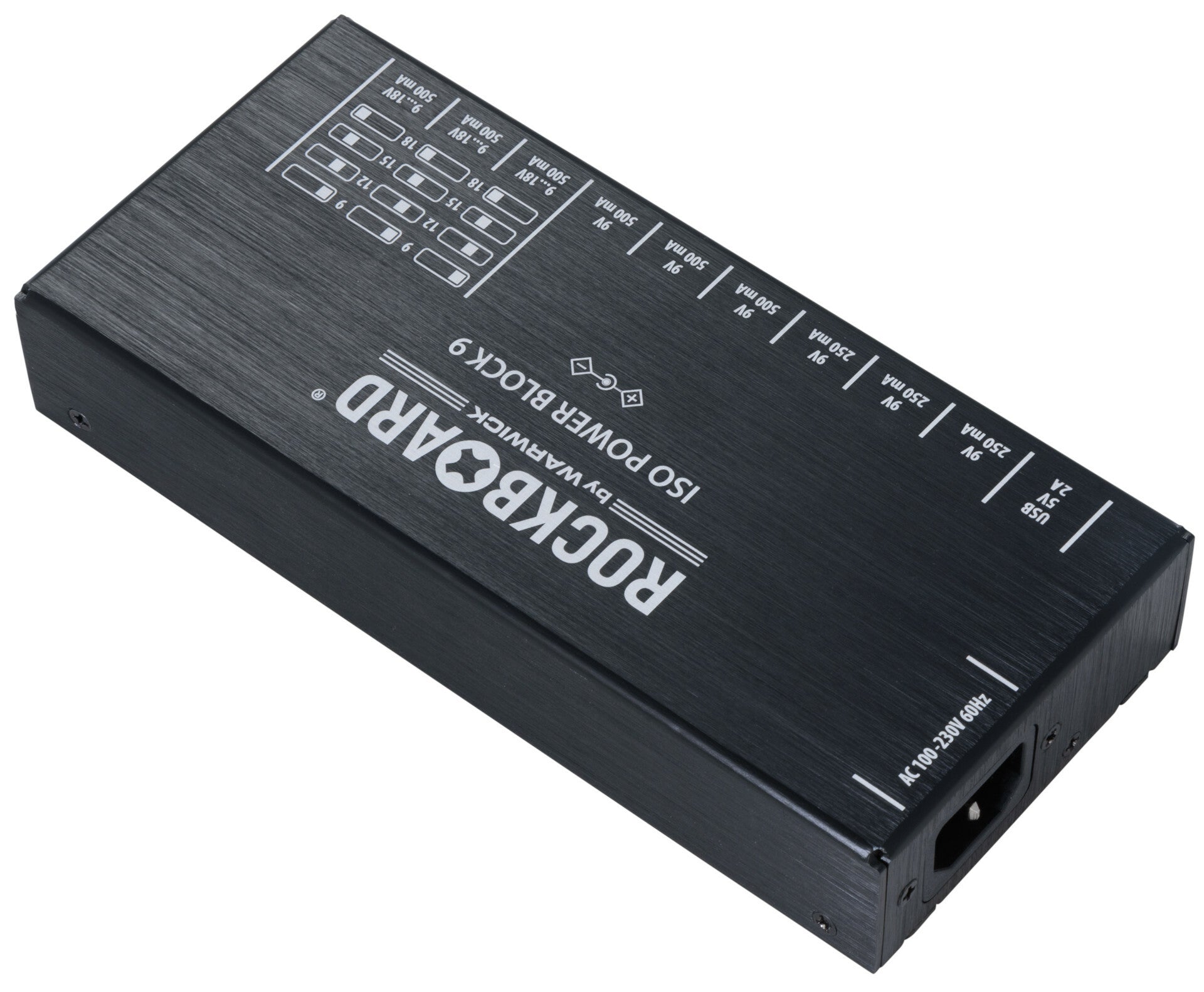 New RockBoard ISO Power Block V9 IEC Isolated Guitar Effects Pedal Power Supply