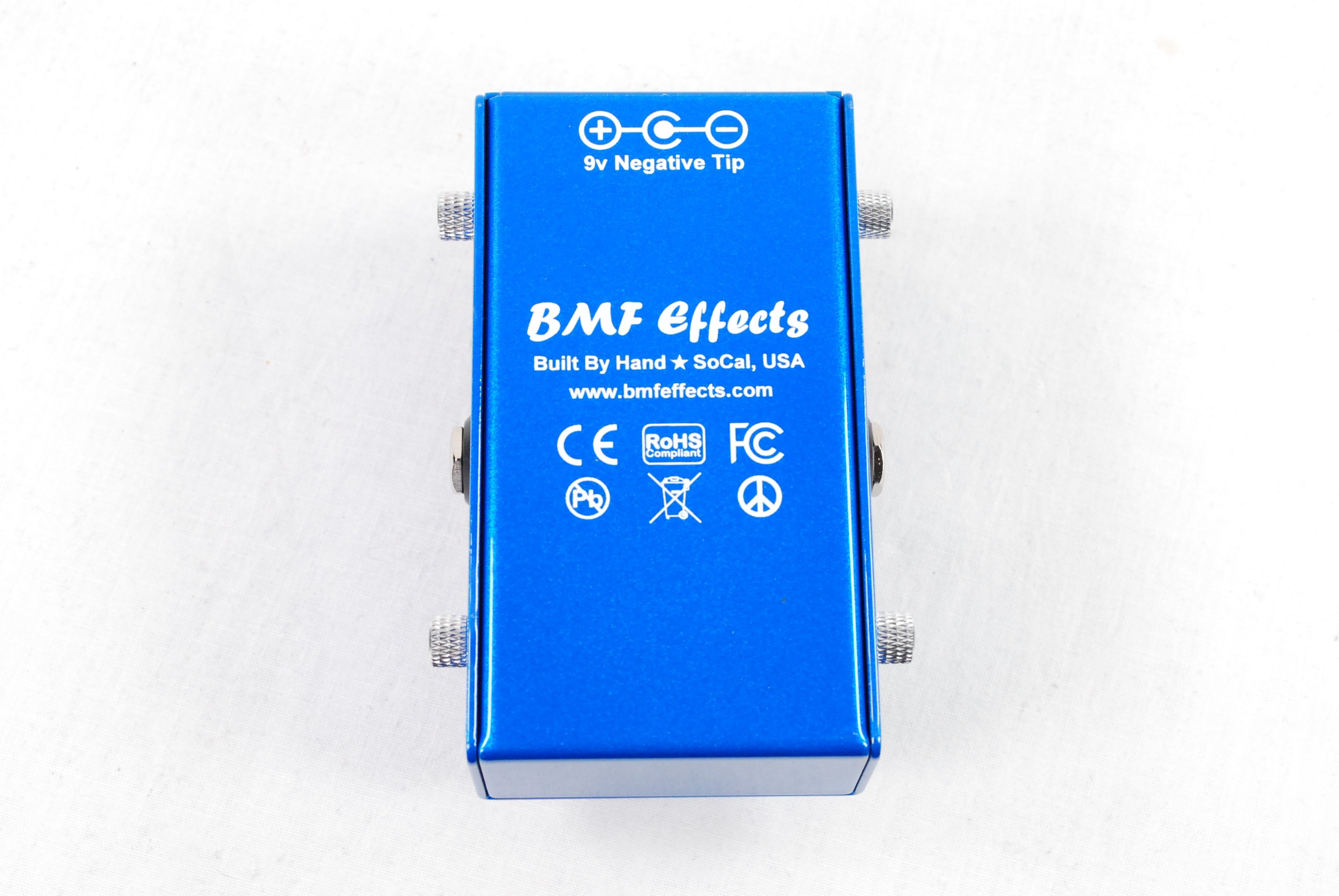 BMF Effects Liquid Sky analog chorus pedal side view