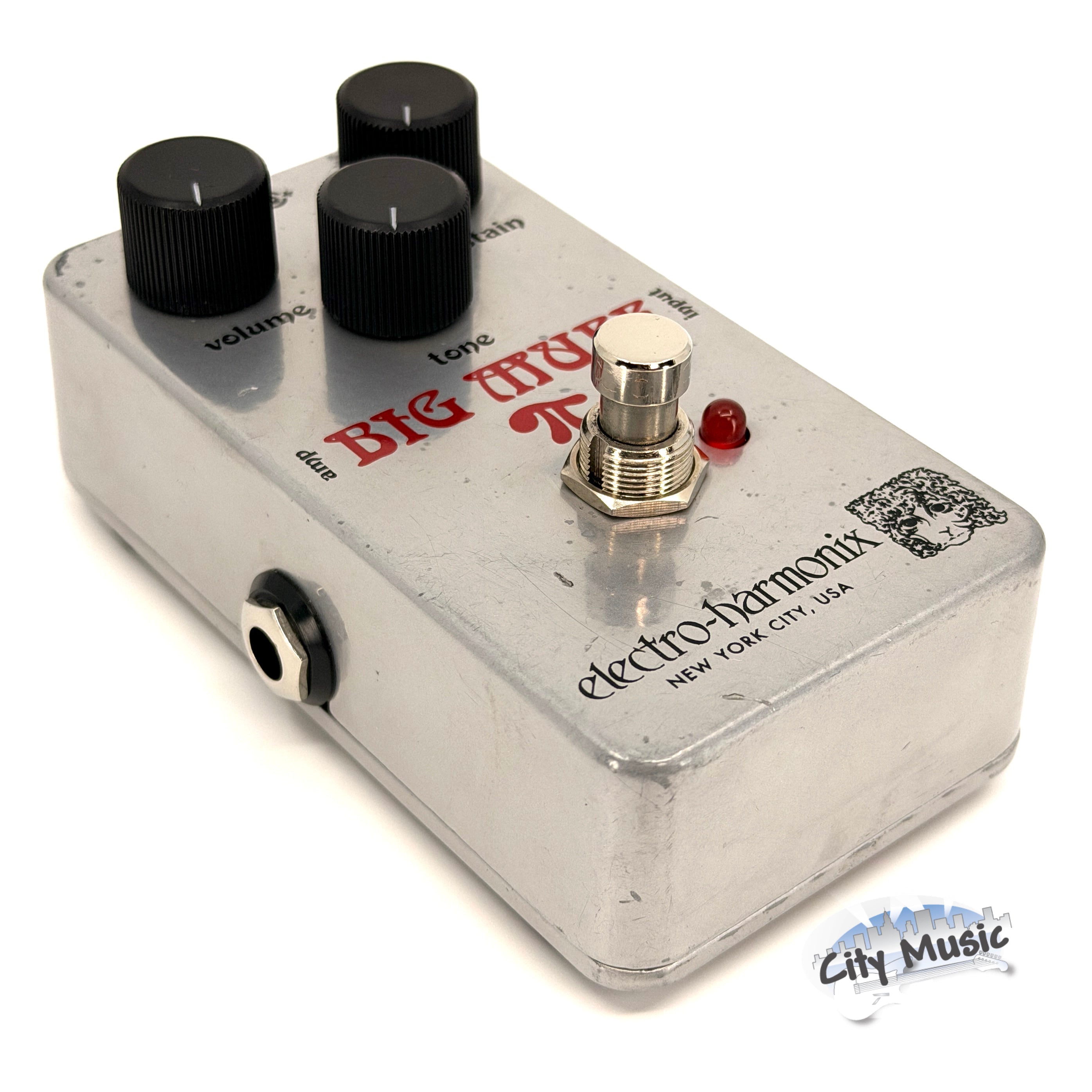 Used Electro-Harmonix EHX Nano Rams Head Big Muff Pi Distortion Pedal ♪