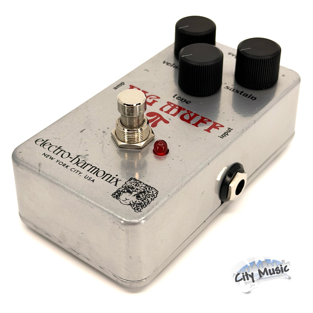 Used Electro-Harmonix EHX Nano Rams Head Big Muff Pi Distortion Pedal ♪