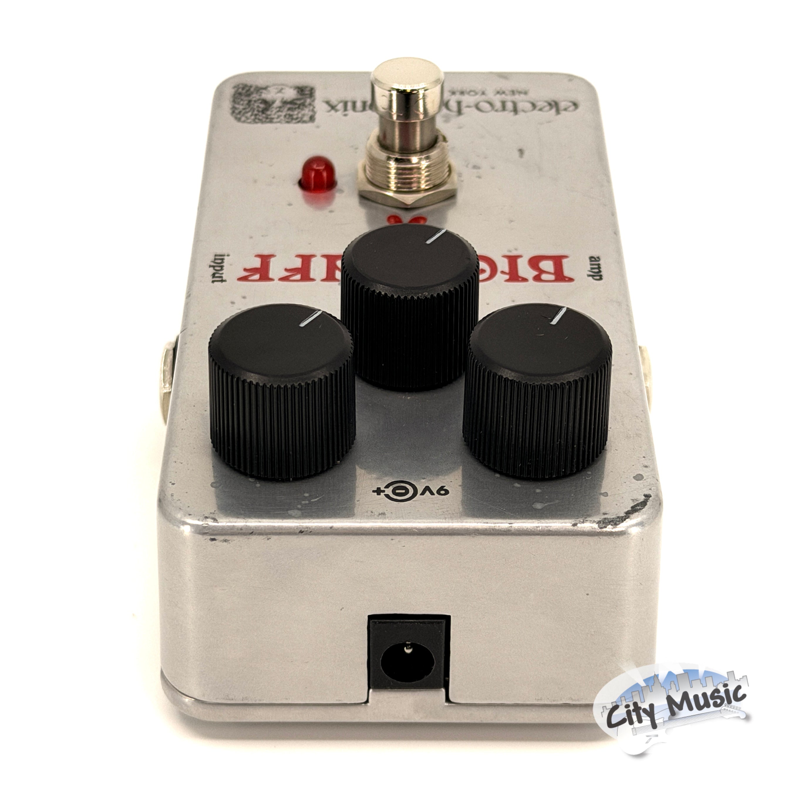 Used Electro-Harmonix EHX Nano Rams Head Big Muff Pi Distortion Pedal ♪