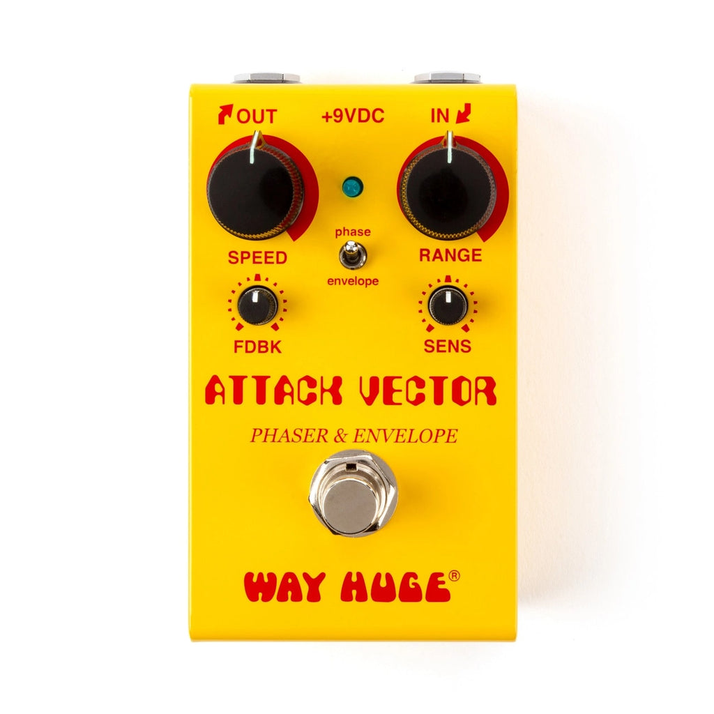 Way Huge WM92 Attack Vector Phaser & Envelope — Speed, Range, FDBK, Sens knob detail