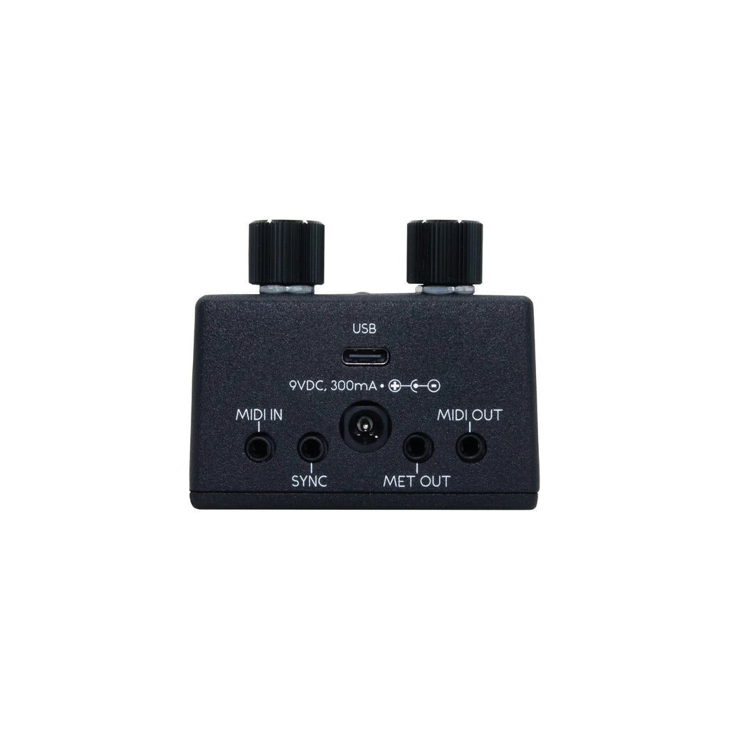 Walrus Audio Canvas Clock tempo sync pedal — display screen detail