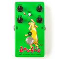 MXR DD30 Dookie Drive overdrive pedal — green enclosure, top view with knobs