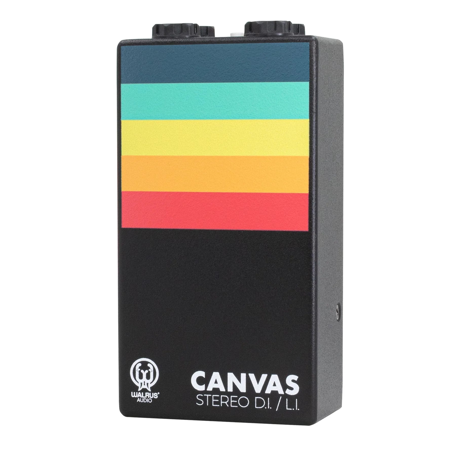 Walrus Audio Canvas Stereo DI/LI box — side switches detail