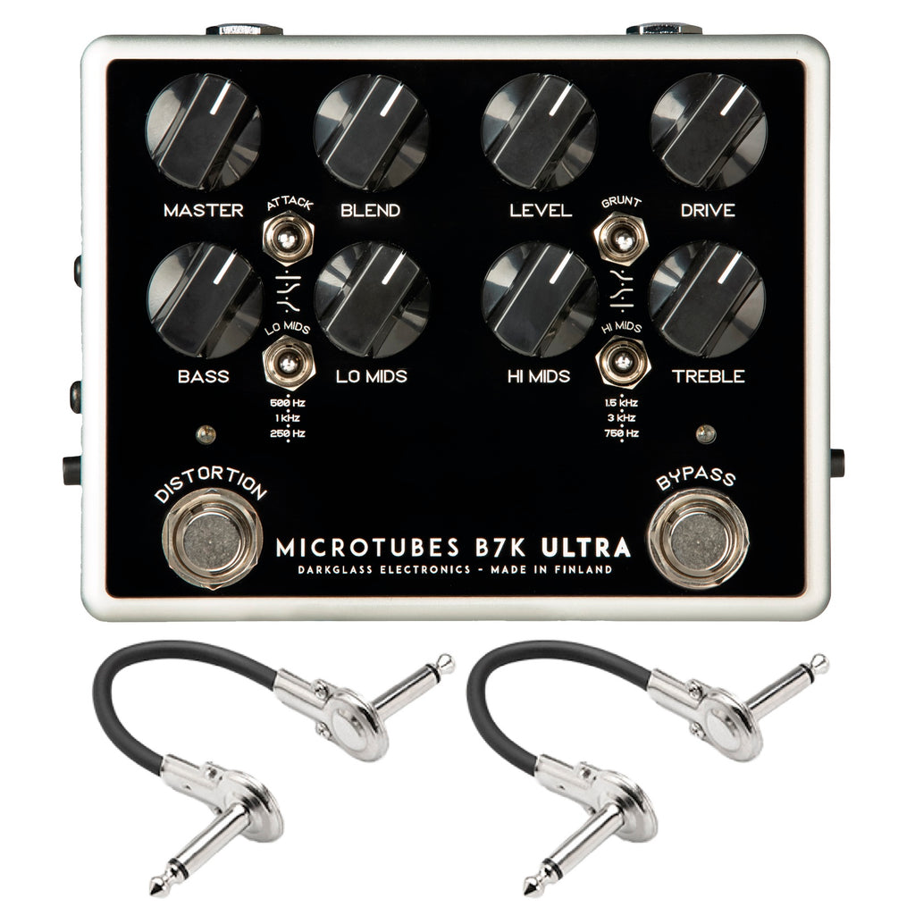 Darkglass B7K Ultra V2 bass preamp - front control panel close-up