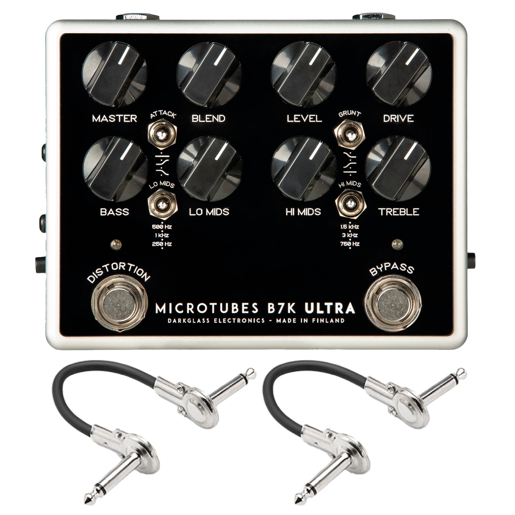 Darkglass B7K Ultra V2 bass preamp - front control panel close-up