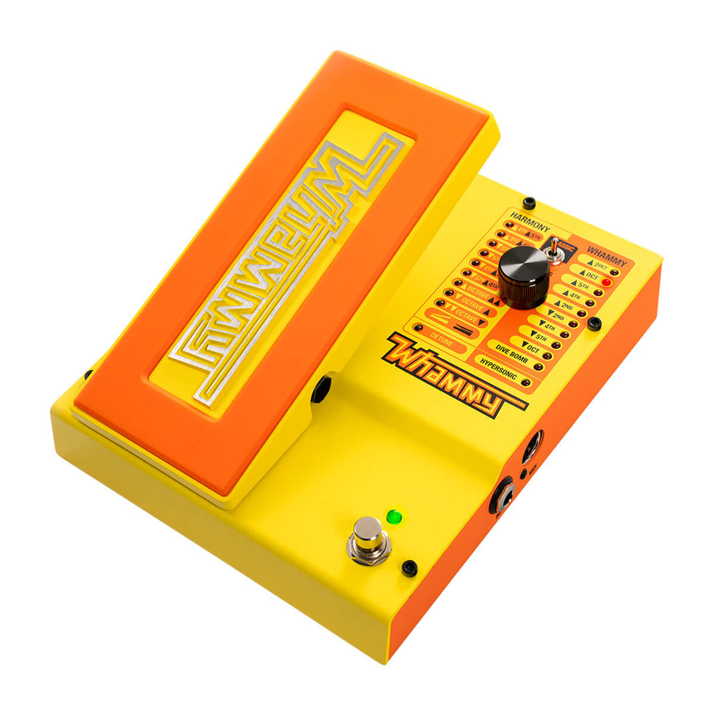 DigiTech MonoNeon Whammy pitch shift pedal — angled view