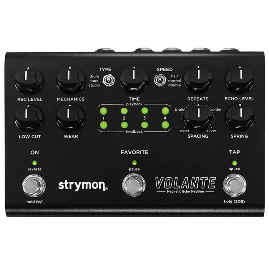 New Strymon Volante Midnight Edition Magnetic Echo Machine Guitar Effects Pedal