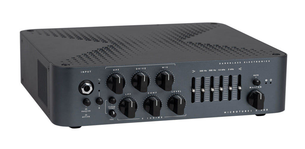 Darkglass Microtubes X 900 bass amp head - top view