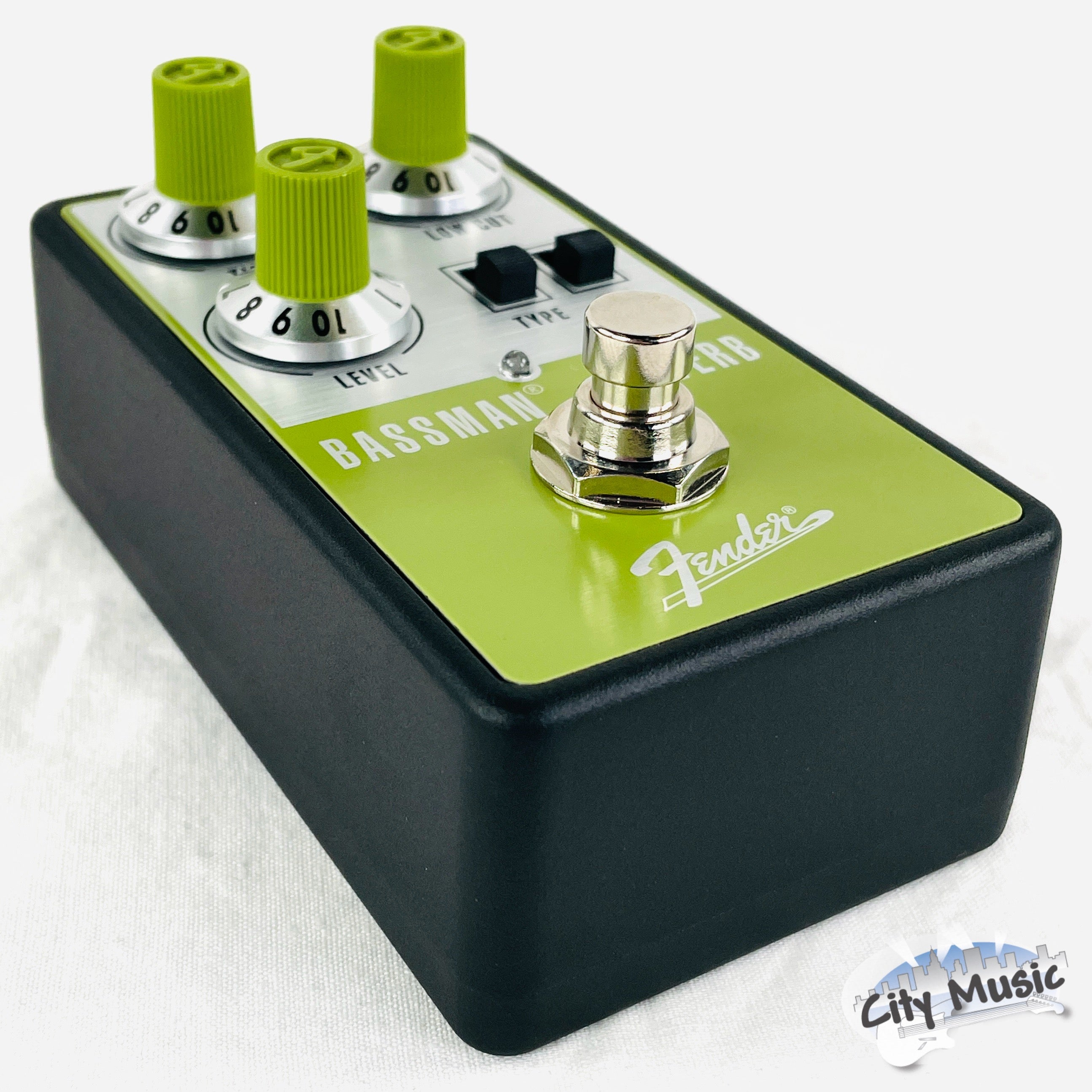 Used Fender Bassman Reverb Guitar Effects Pedal в™«
