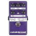 Catalinbread Soft Focus Reverb pedal — Purple Gaze Edition purple sparkle top view