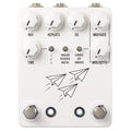 JHS Flight Delay pedal - white enclosure front view