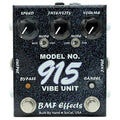 BMF Effects Model No. 915 Vibe Unit pedal in black sparkle, top view