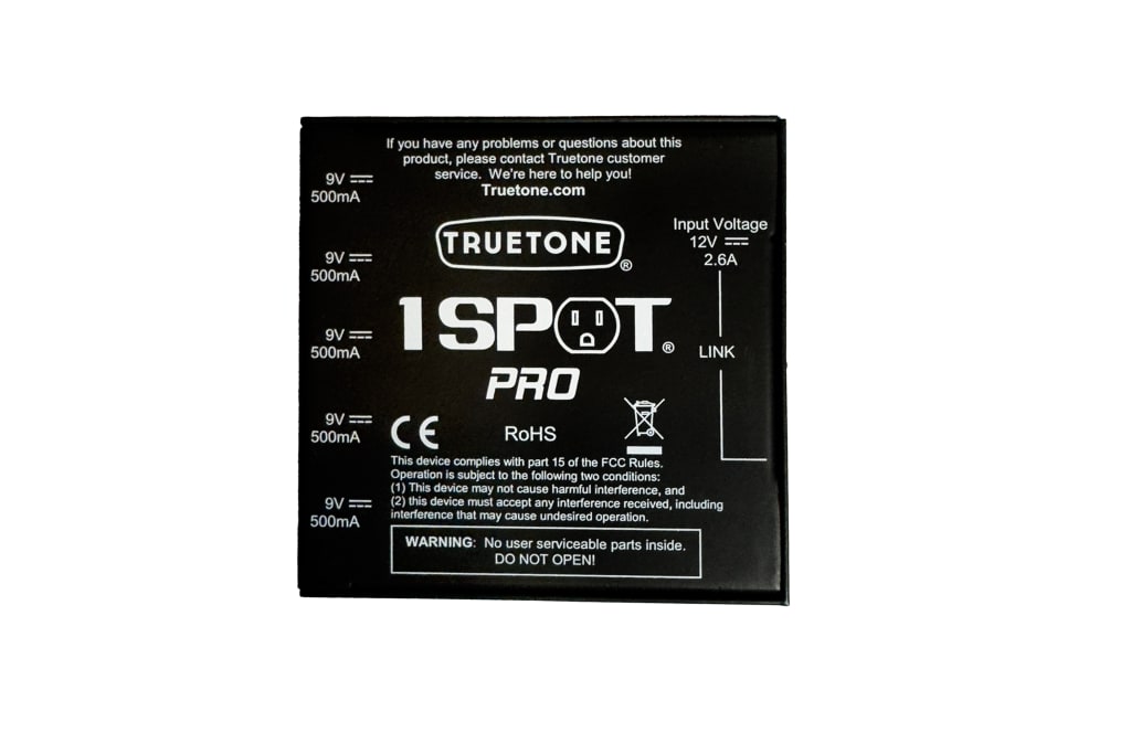 Truetone 1 Spot Pro XP5-PS power supply — output jacks view