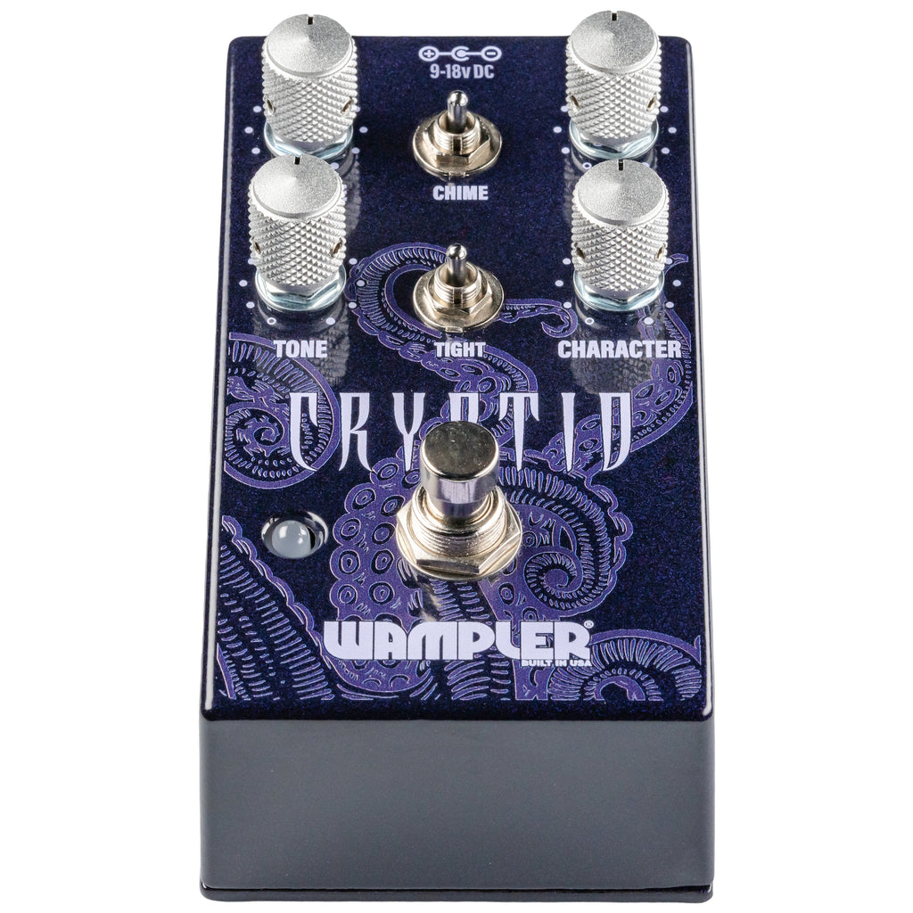 Wampler Cryptid Fuzz pedal — packaging and box
