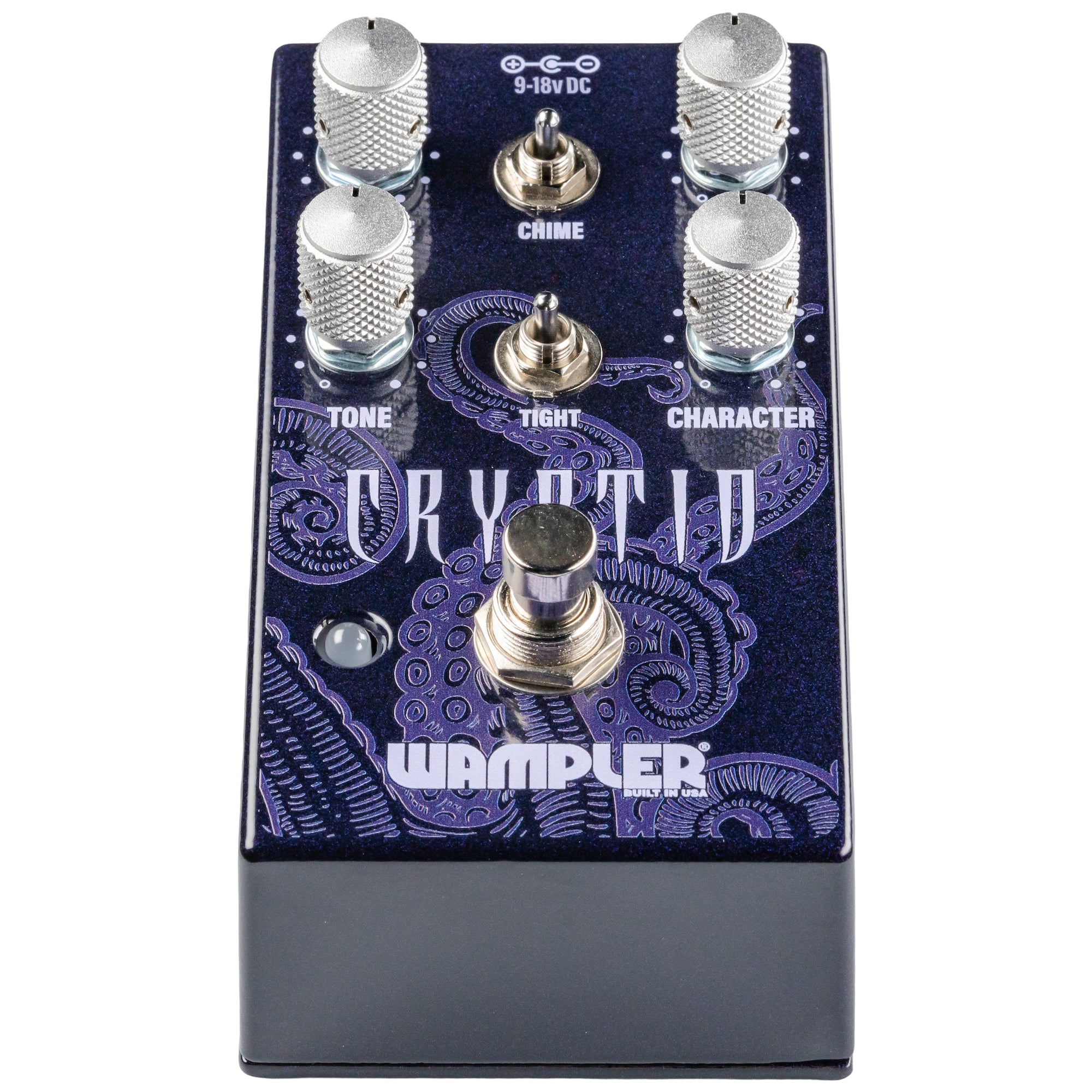 Wampler Cryptid Fuzz pedal — packaging and box