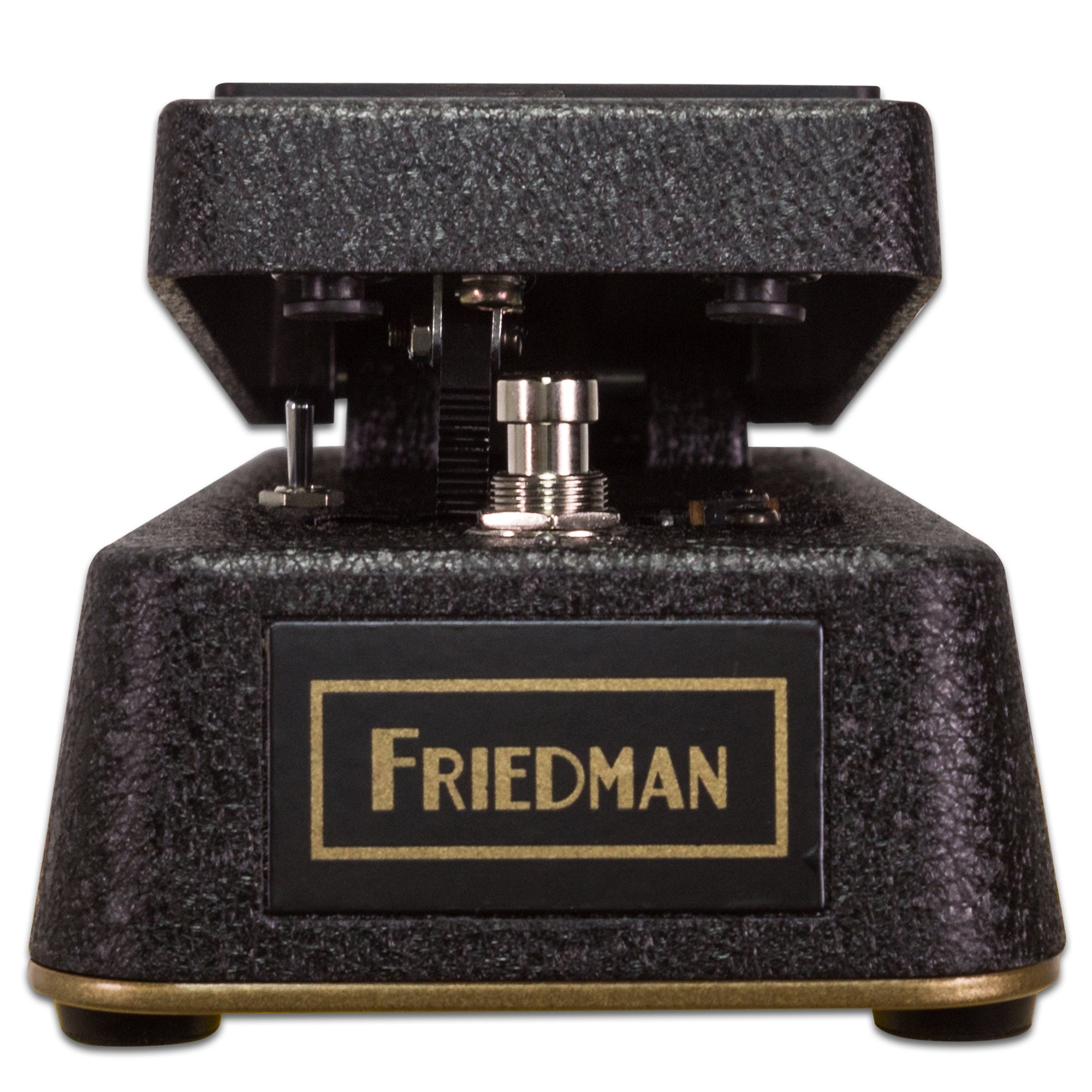 Friedman Gold-72 No More Tears wah pedal — angled view