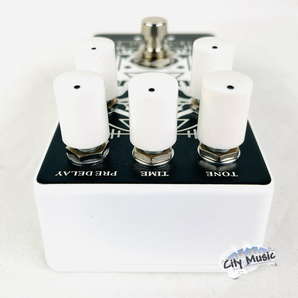 Used Catalinbread Talisman Ghost plate reverb pedal — bottom view