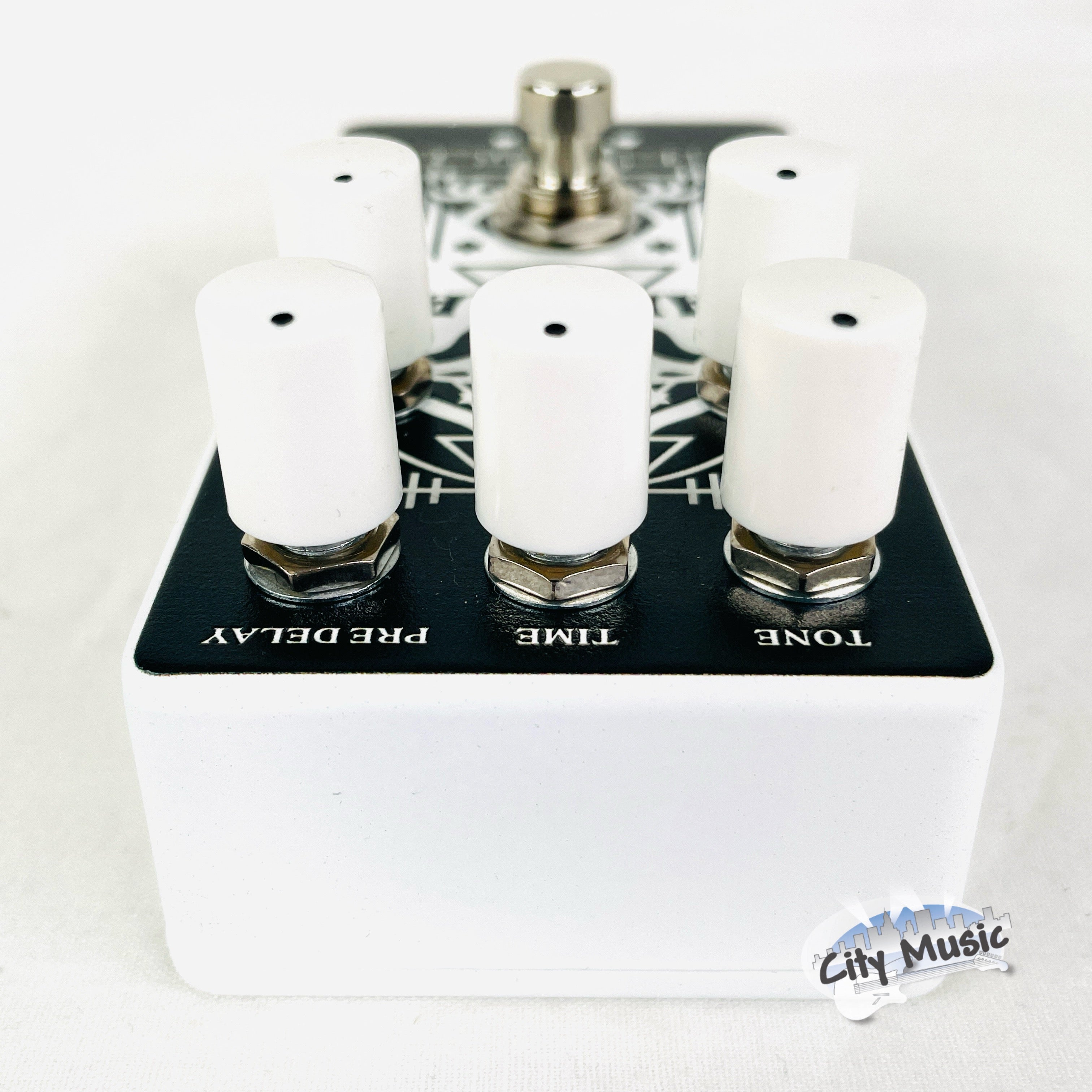 Used Catalinbread Talisman Ghost plate reverb pedal — bottom view