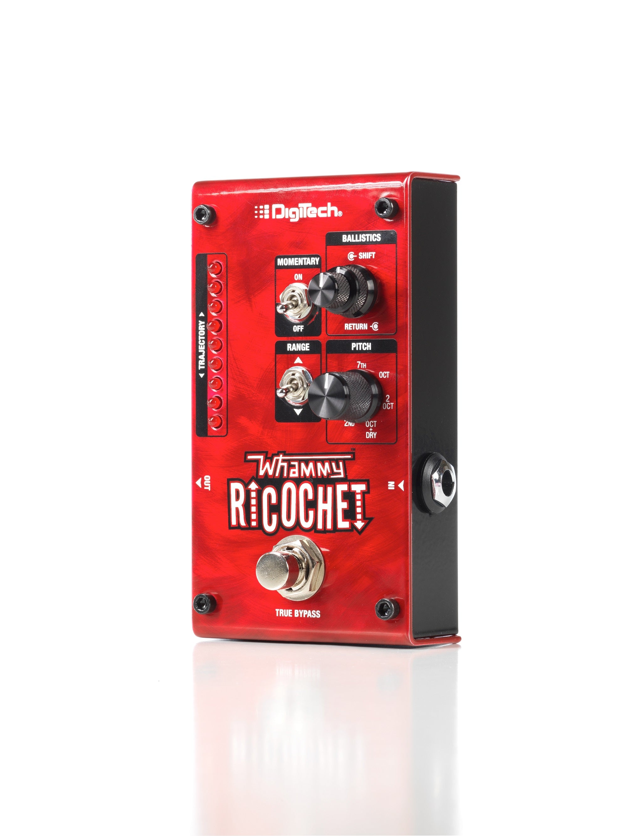 DigiTech Whammy Ricochet pitch shift pedal — rear view