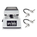 Dunlop CBM105Q Cry Baby Mini Bass Wah pedal - white, front view