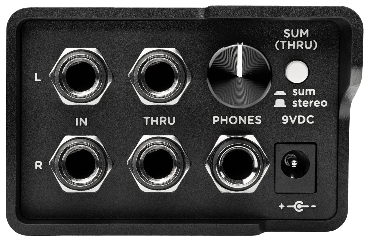 Strymon PCH direct interface — input and output jacks view