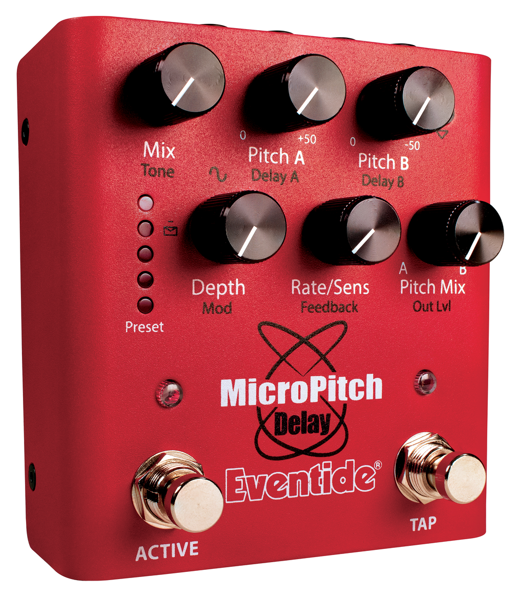 Eventide MicroPitch Delay pedal - rear connection panel