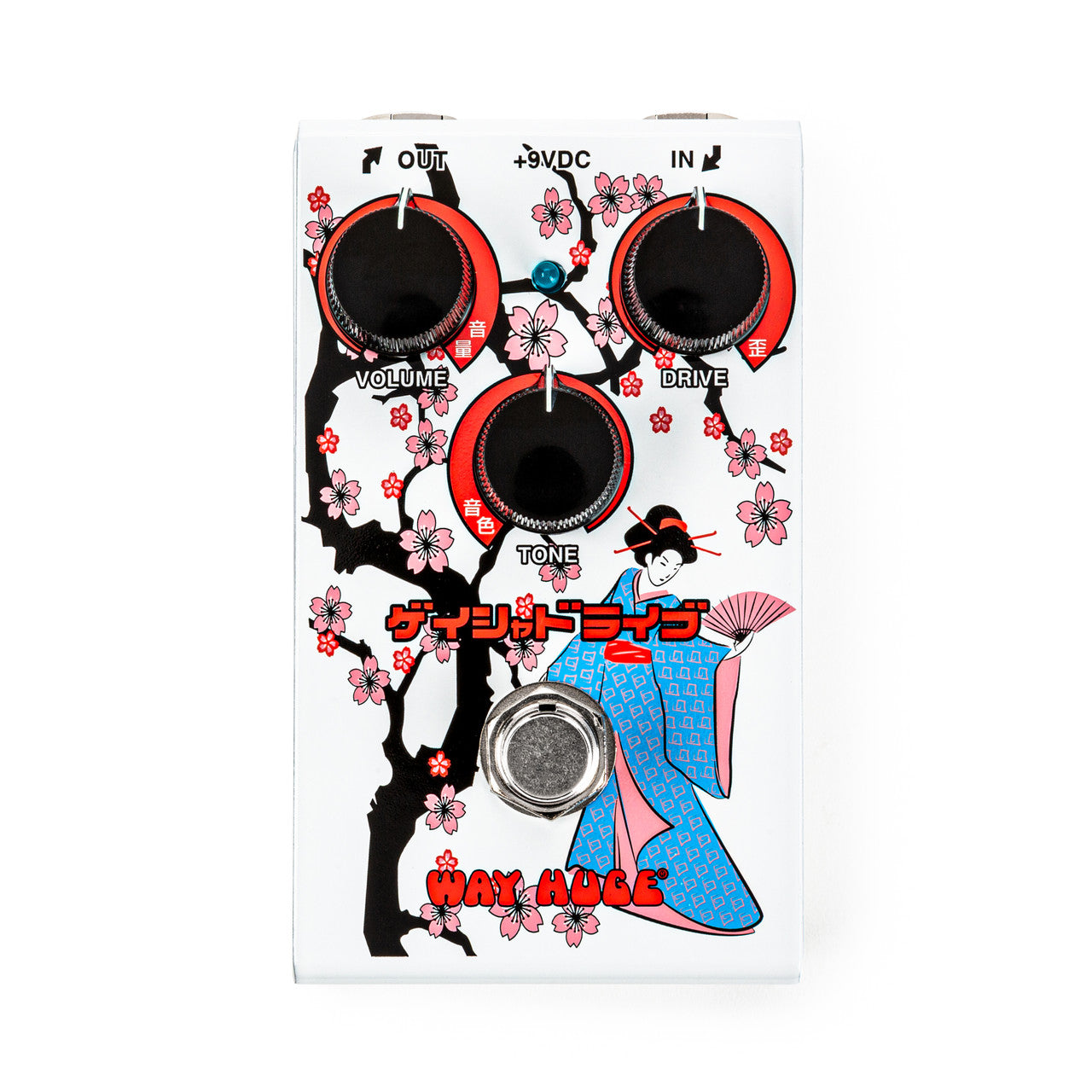 New Dunlop Way Huge WM32 Geisha Drive Overdrive Guitar Effect Pedal