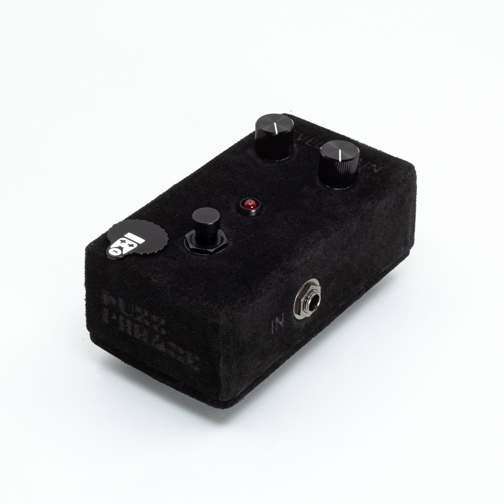 JAM Pedals Black Fuzz Phrase LTD fuzz pedal — footswitch detail
