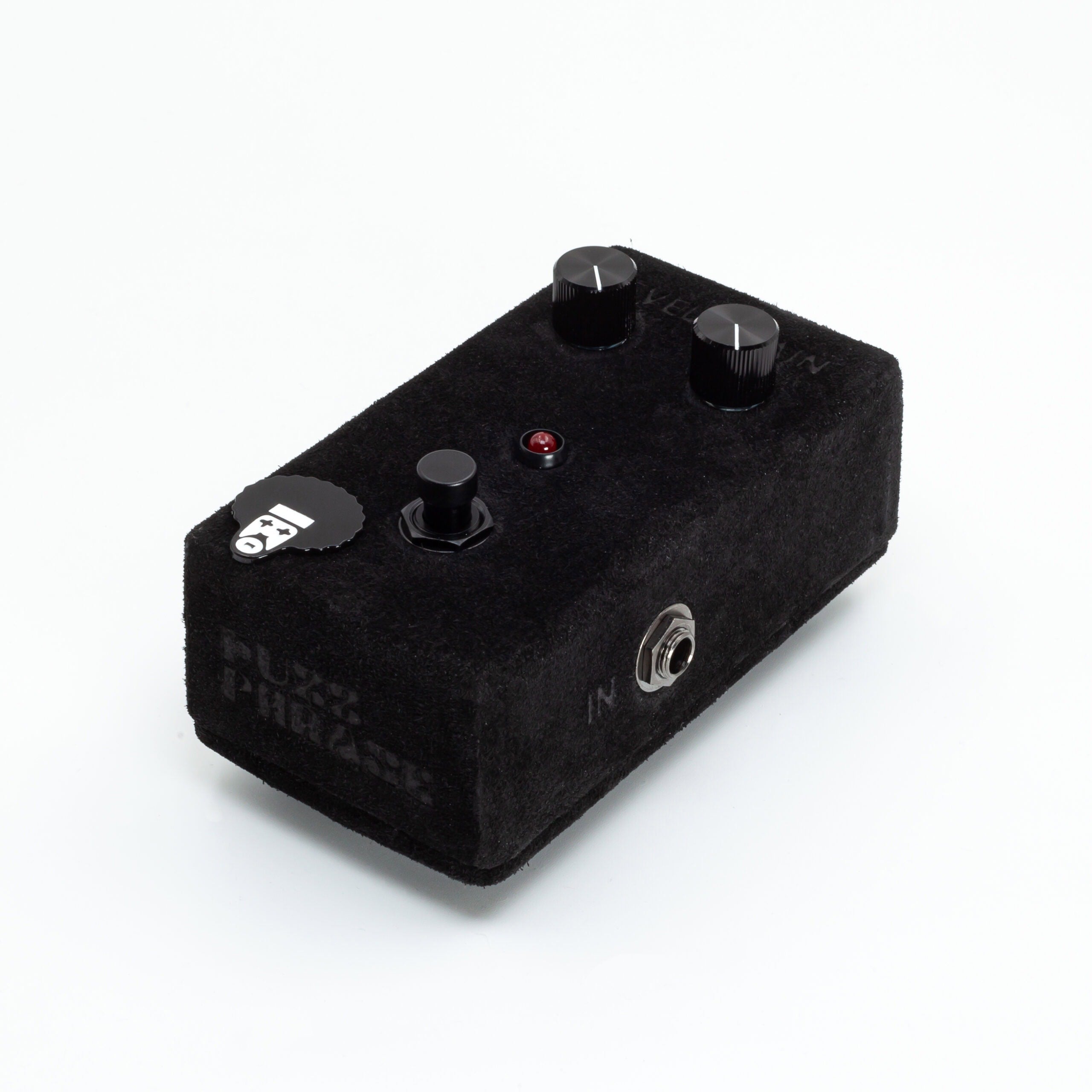JAM Pedals Black Fuzz Phrase LTD fuzz pedal — footswitch detail