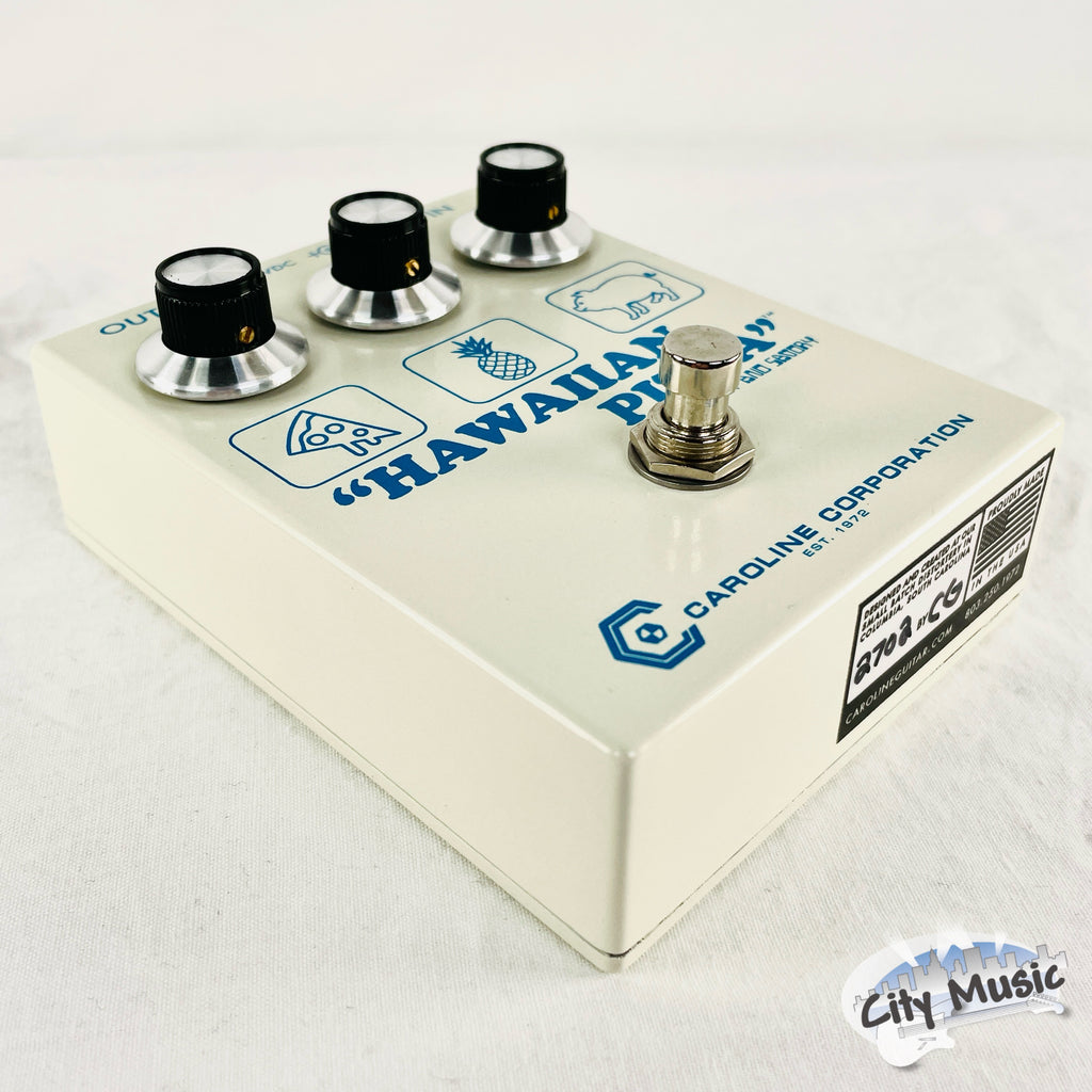 Used Caroline Guitar Company Hawaiian Pizza Fuzz Guitar Effects Pedal ♫