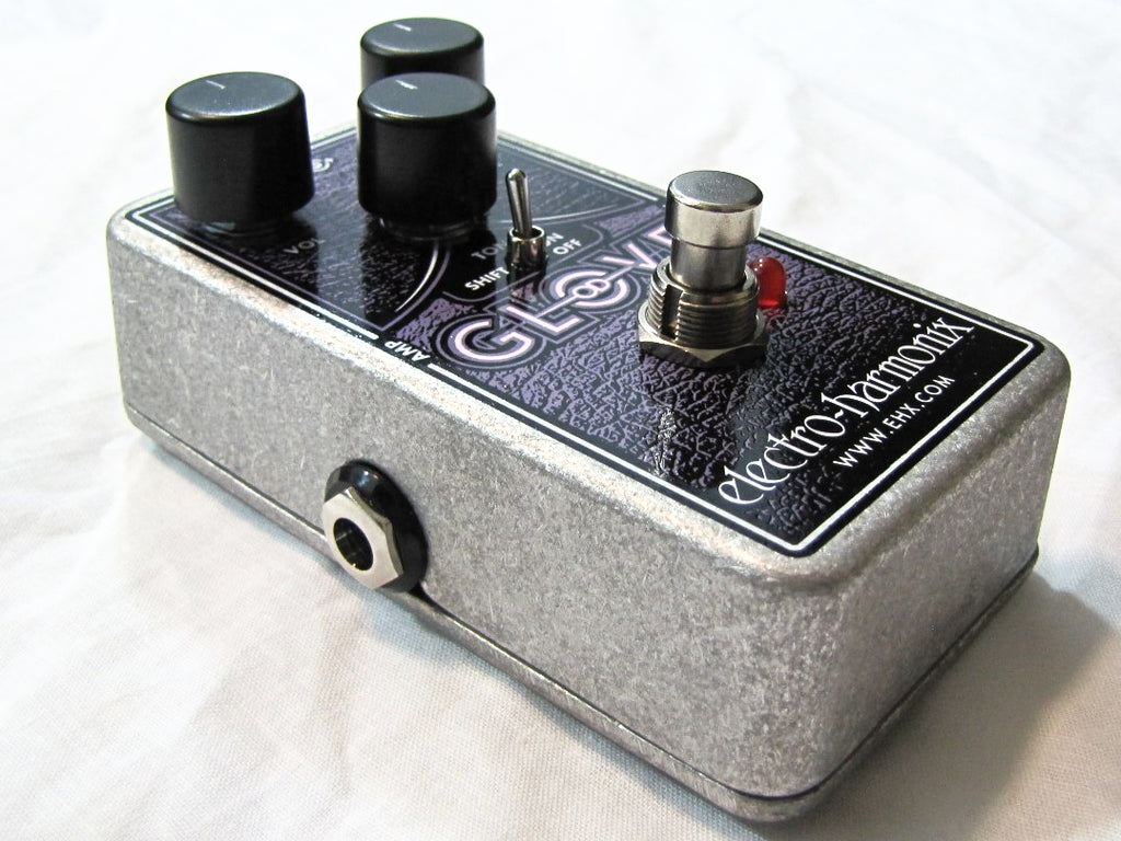 Electro-Harmonix OD Glove overdrive pedal — side view