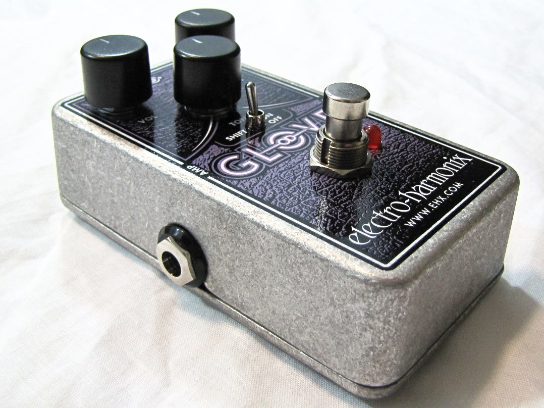Electro-Harmonix OD Glove overdrive pedal — side view