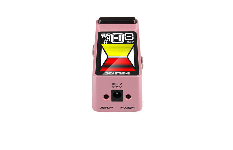NUX NTU-3 Flow Tune MKII pink tuner pedal — packaging view