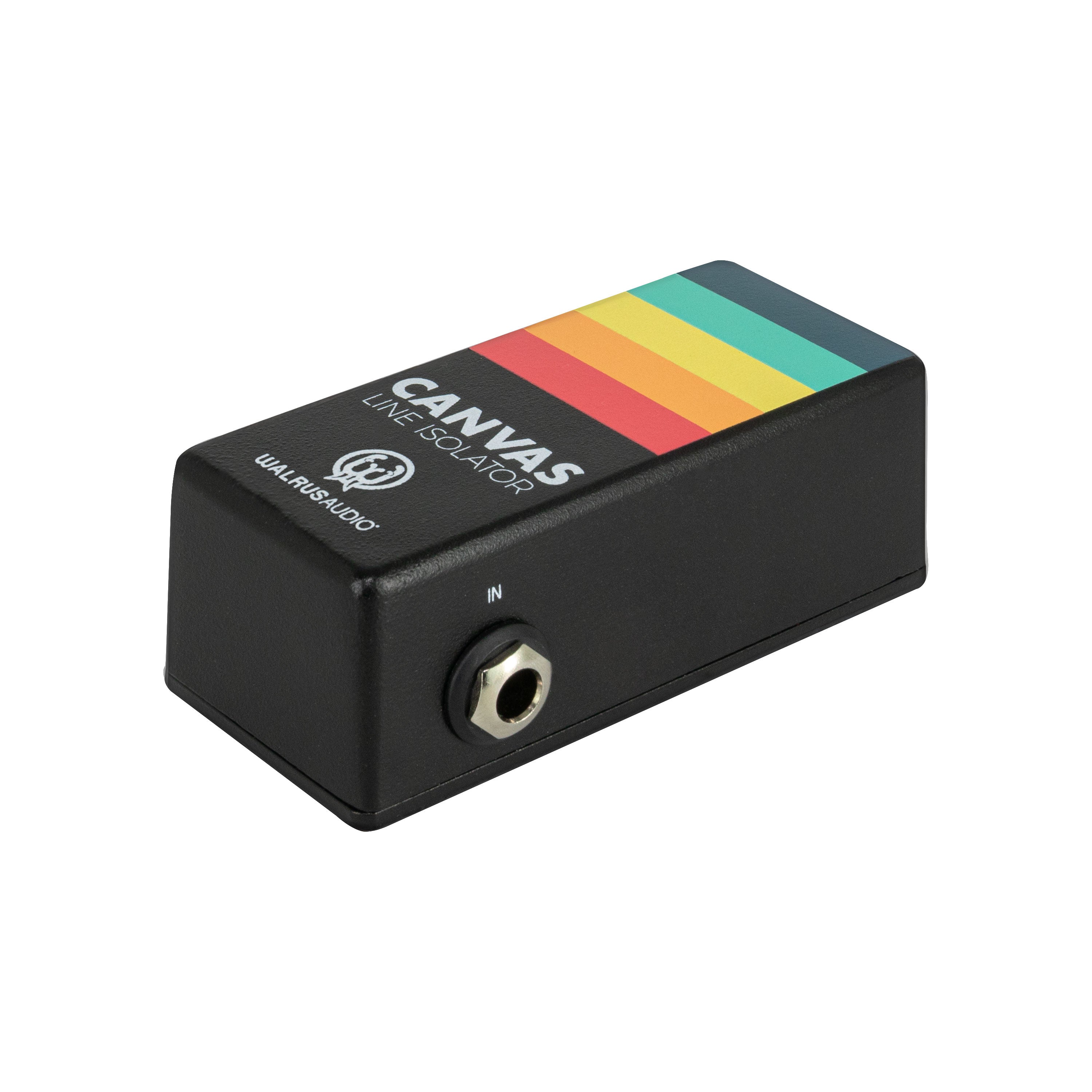 Walrus Audio Canvas Nano line isolator — top edge controls