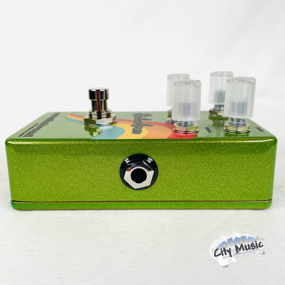 Catalinbread SideArm overdrive pedal - footswitch detail