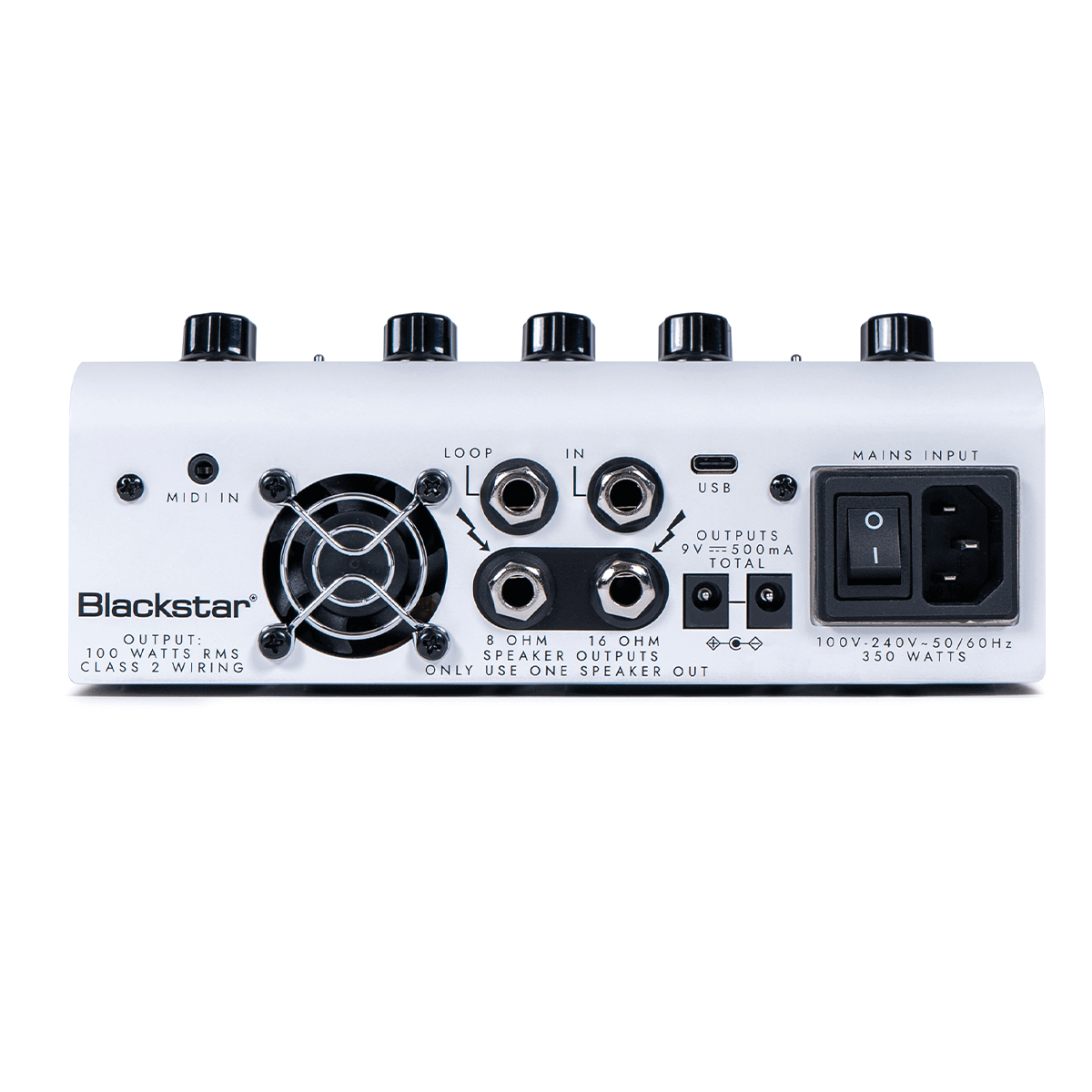 Blackstar Dept. 10 AMPED 1 amp pedal angled view