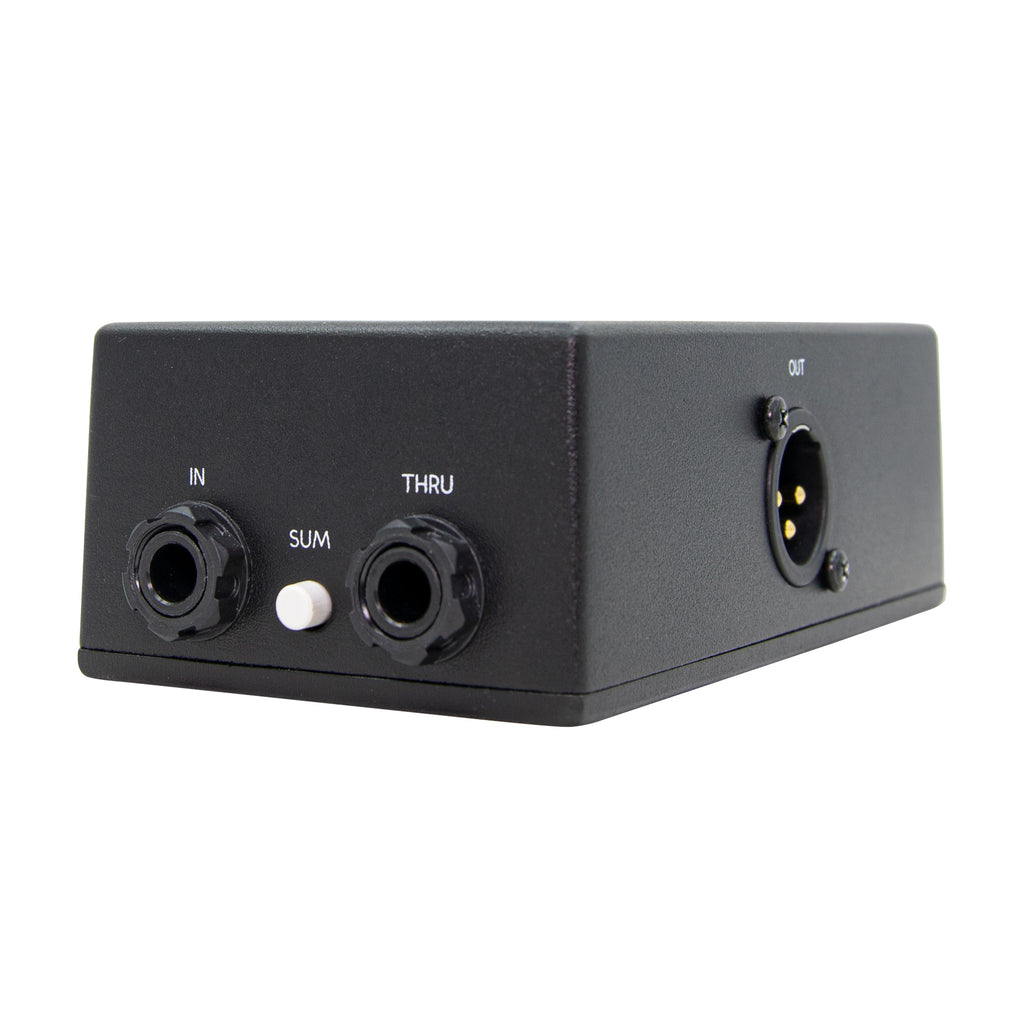 Walrus Audio Canvas Mono DI box — XLR output side detail
