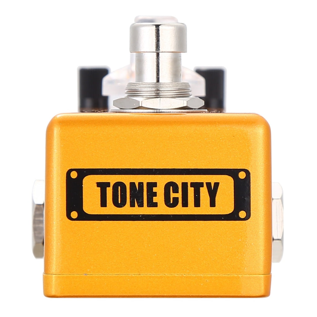 Tone City Golden Plexi V2025 distortion pedal — angled product view