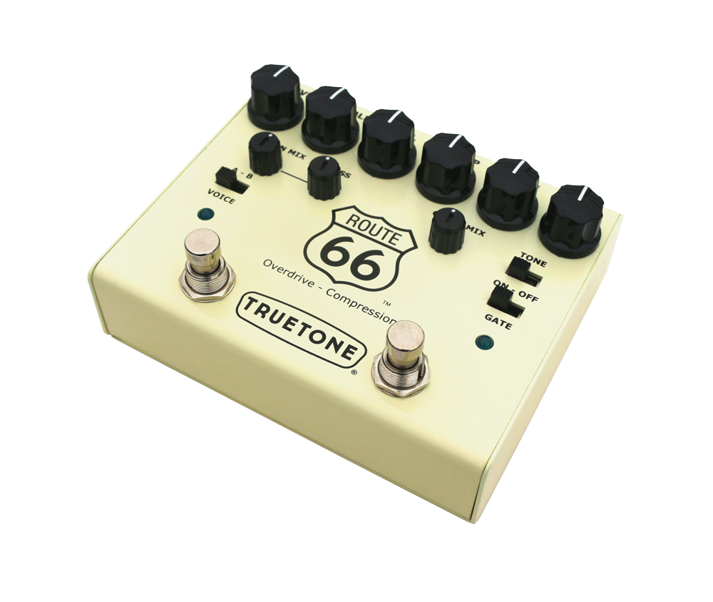 Truetone V3 Route 66 pedal — feature detail