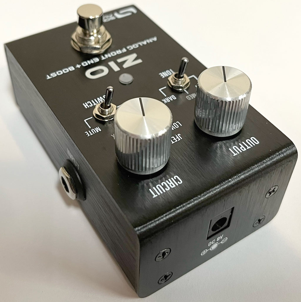 Used Source Audio ZIO boost pedal — rear input output jacks