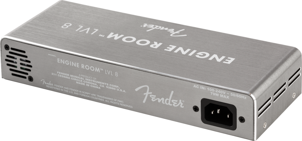 Fender Engine Room LVL8 power supply — detail view
