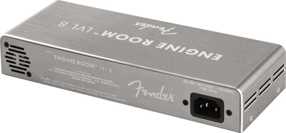 Fender Engine Room LVL8 power supply — detail view