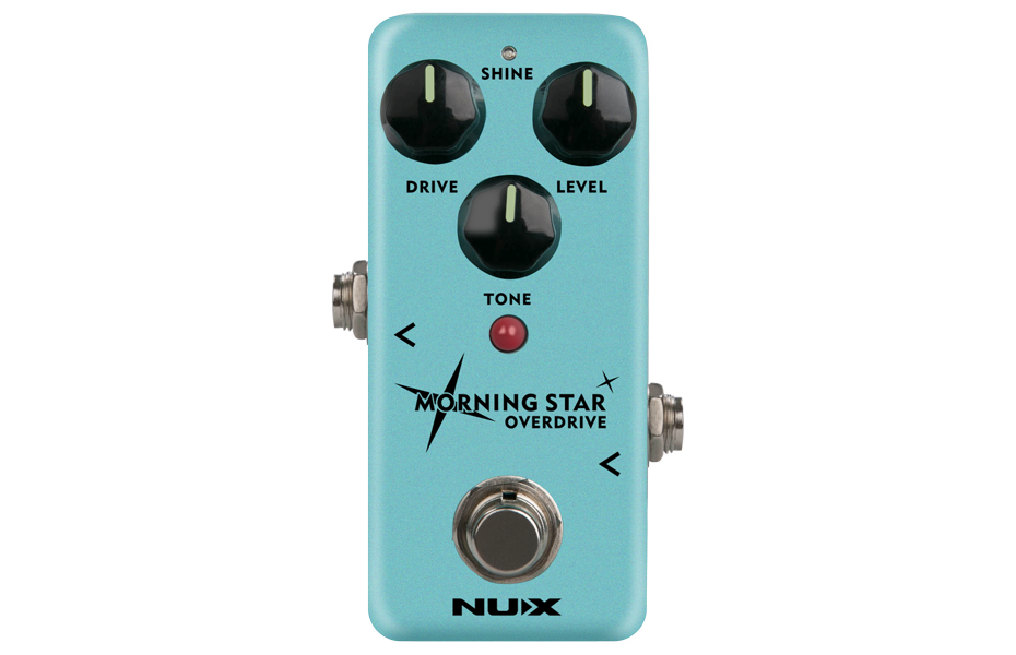NUX NOD-3 Morning Star overdrive pedal — controls diagram