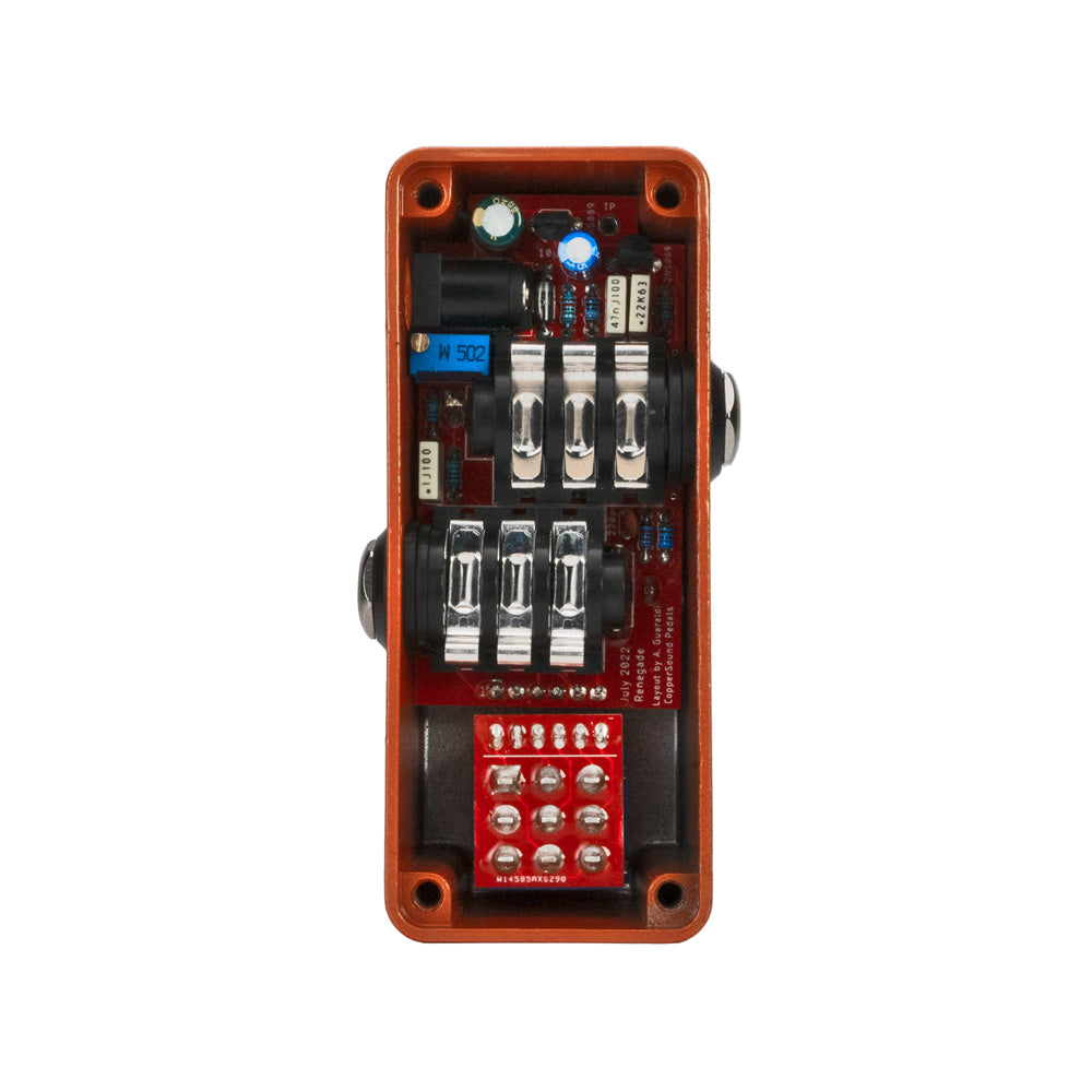 New Coppersound Renegade Multi-Bias Fuzz Guitar Effects Pedal