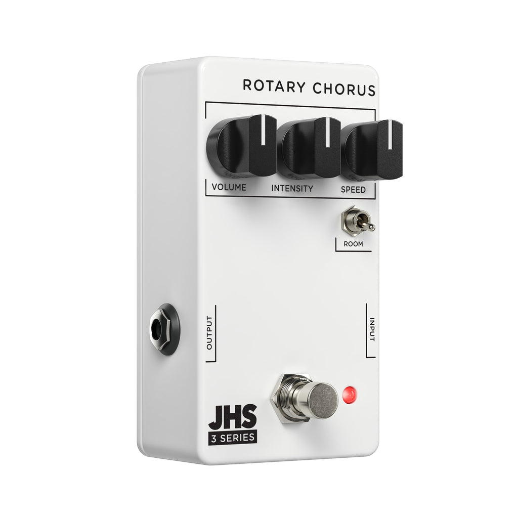 JHS 3 Series Rotary Chorus pedal — packaging and box view