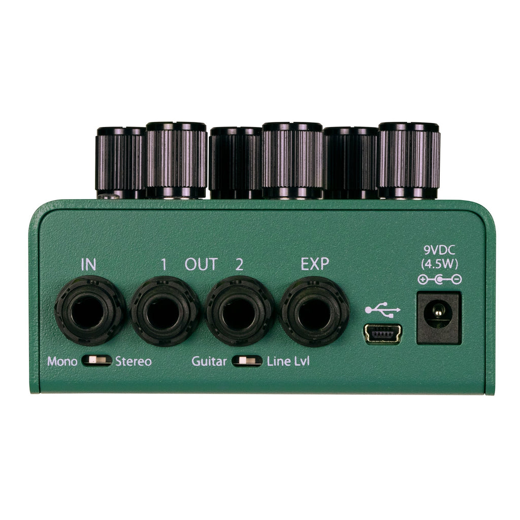 Eventide TriceraChorus chorus pedal — controls close-up